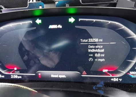 2023 BMW M4 Competition from USA, damaged, VIN WBS33AZ04PCL88204